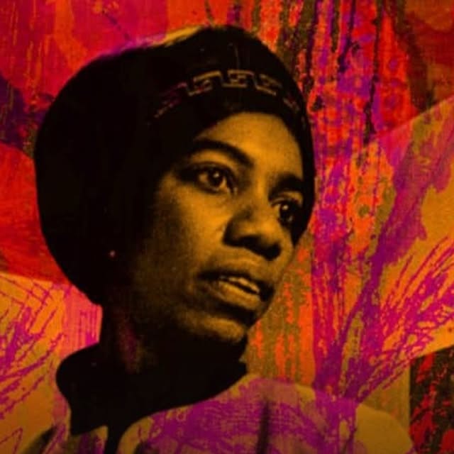 Instagram post from The Charlestown Gallery featuring textile designer Althea McNish, the first Caribbean-born textile designer in British fashion