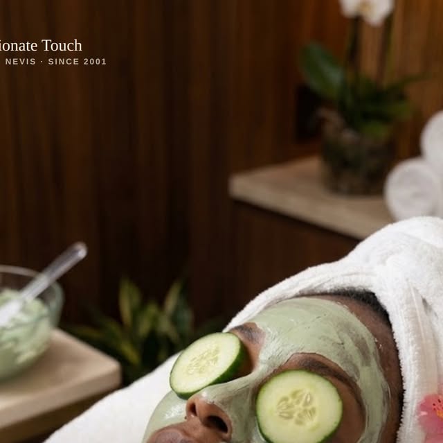 Instagram post from Compassionate Touch Spa promoting a monthly facial special